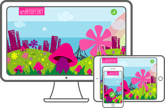 Разработка дизайна сайта | artARTERY Дизайн веб-студия, Киев